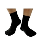 除 臭 機 能 型 - 男 女 五 趾 襪 (EX-6014)女款深灰